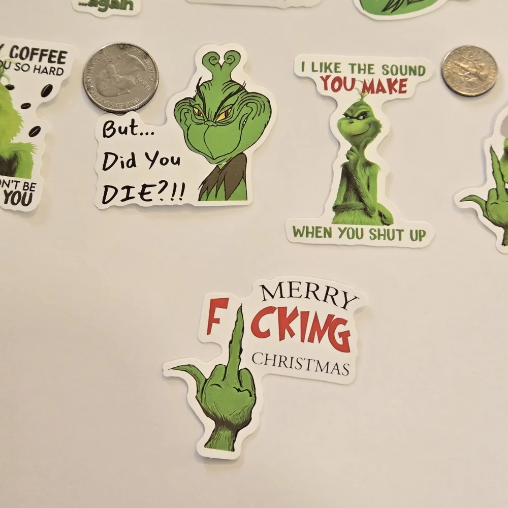 ๐๐ Grinchmas Sticker Set - Picture 4 of 6